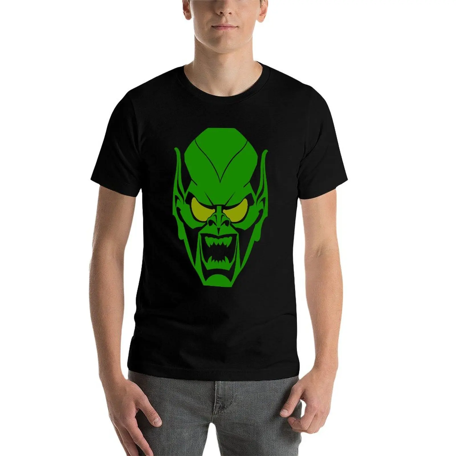 

Green Goblin (color variant) T-Shirt t shirt custom print black cotton t-shirt plain for man package funny t shirts man T-Shirt