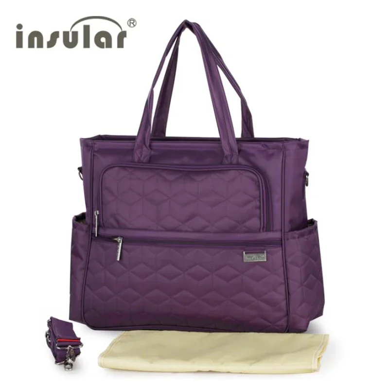 New Style 100% Nylon Fashion Baby Diaper Bags Mommy Stroller Bag Multifunctional Nappy Changing Bags