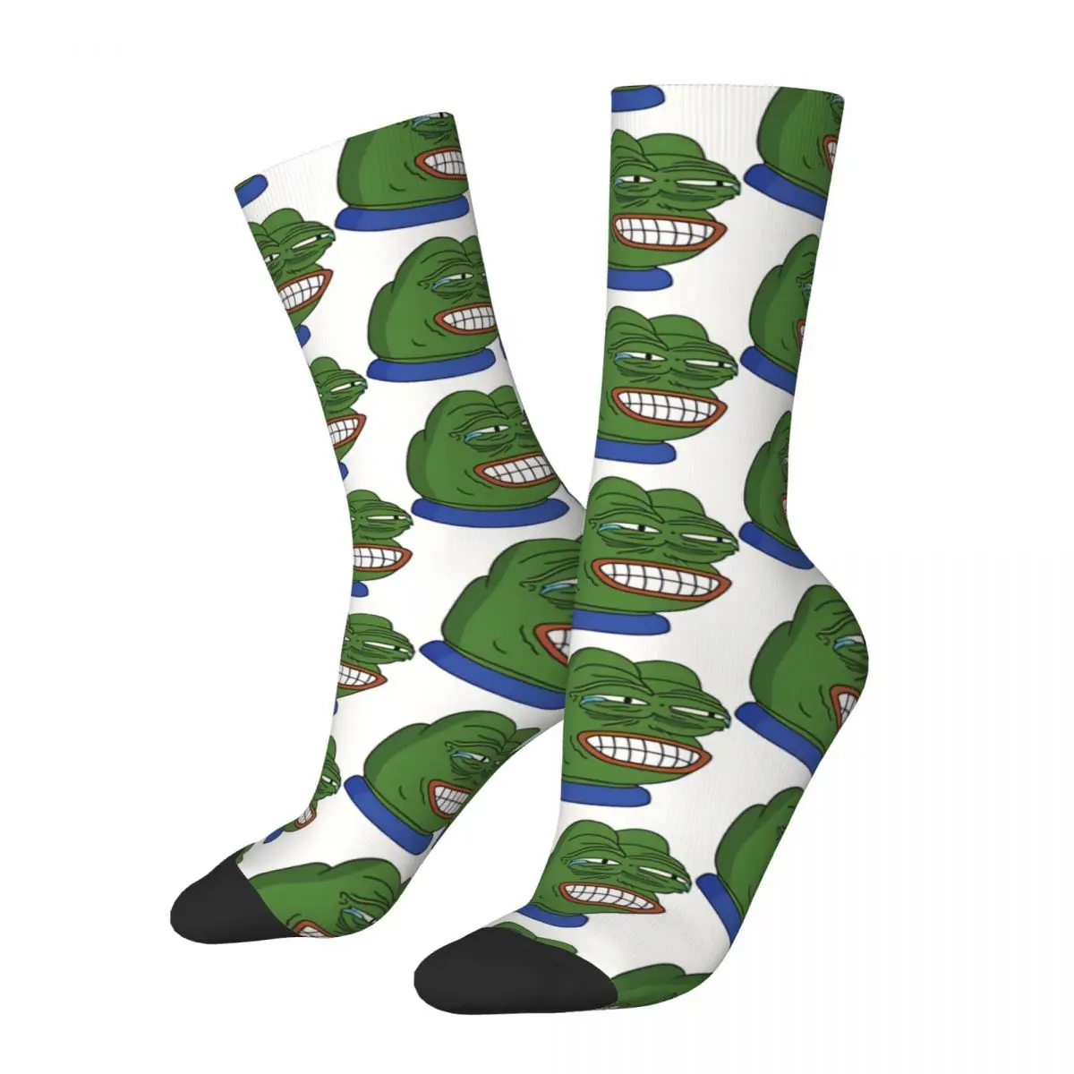 

Laugh Sad Frog Socks Shopping 3D Print Boy Girls Mid-calf Sock