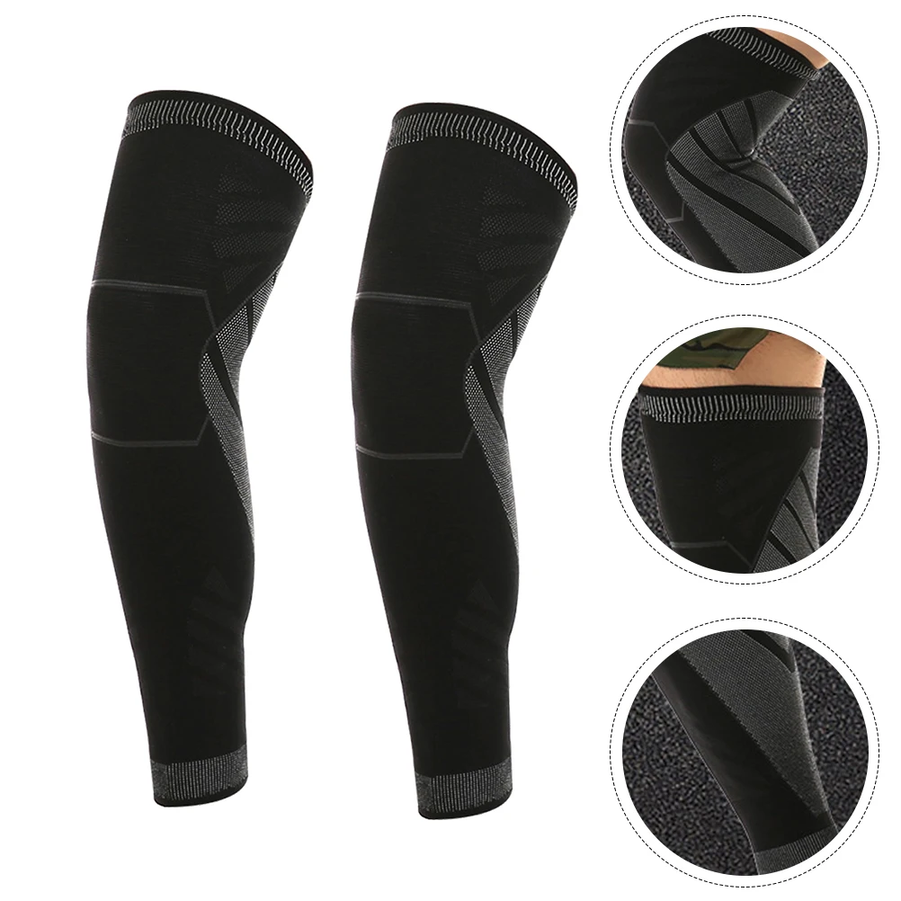 

2 Pcs Black S Size Thin Knee Pads for Running Basketball Sports Durable Elastic Ergonomic Comfortable Air Permeability Support