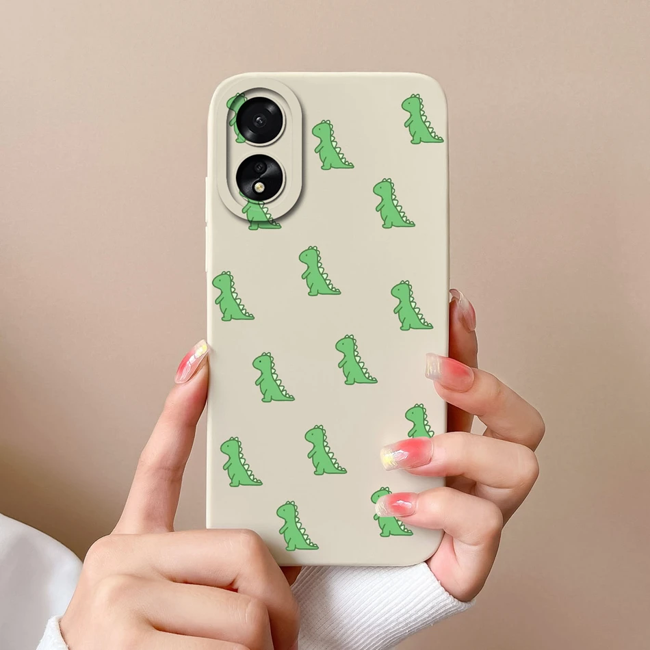 เคสโทรศัพท์สำหรับ OPPO A38 A18น่ารักๆเคสกันกระแทกป้องกันทุกสัดส่วนซิลิโคนเหลวอัพเกรดลายอะโวคาโดสำหรับ OPPO A 38 OppoA18 fundas