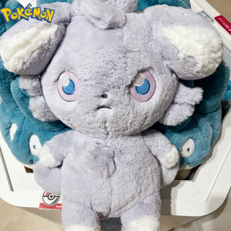 

New Genuine PokéMon Soft Hug Series Plush Doll Espurr Gonbe Swinub Vulpix Trendy Doll Garage Kit Ornament Decoration Toys Gifts