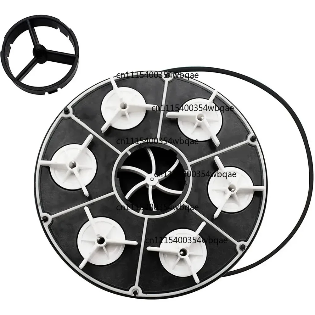 ZOCI-FOR 004302440800 6-Port Module Water Valve Replacement For Paramount, With Valve Shell O-Ring Pool & Spa Replacement Parts
