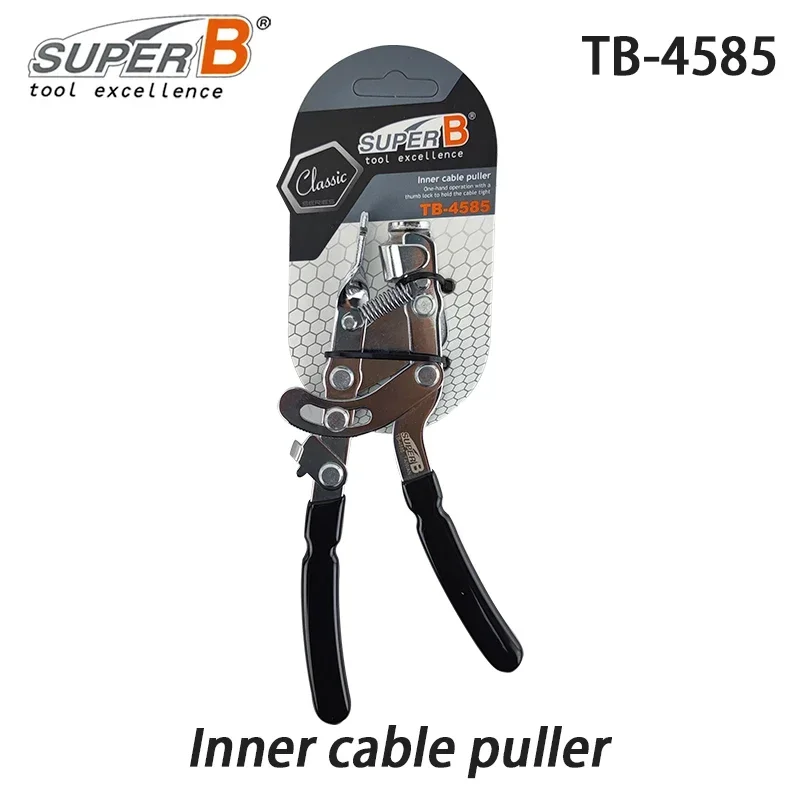 SUPER B Original TB-4585 Bicycle Inner Cable Puller Tool for Road Gravel Bike MTB Bicycle Repair Tools