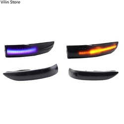 for Hyundai Tucson IX35 2010-2014 LED Rear View Mirror Light Dynamic Turn Signal Light Indicator