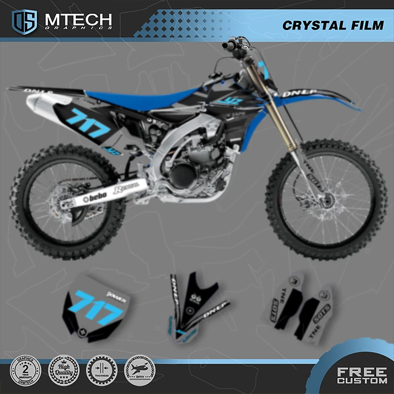 DSMTECH Motorcycle Graphics Decals Stickers Kits For YAMAHA YZF450 YZ450F 2010 2011 2012 2013 003