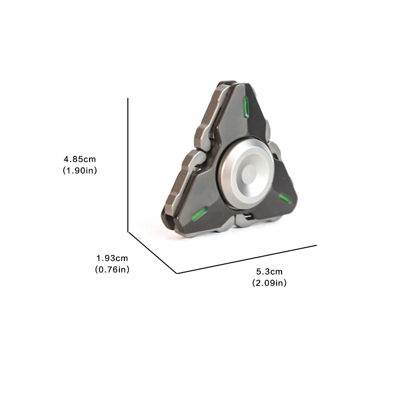 الإبداعية EDC توهج في الظلام الإجهاد الإغاثة سبينر الغزل العلوي أدهد التركيز التدريب أداة تململ سبينر لعبة لتخفيف القلق #6