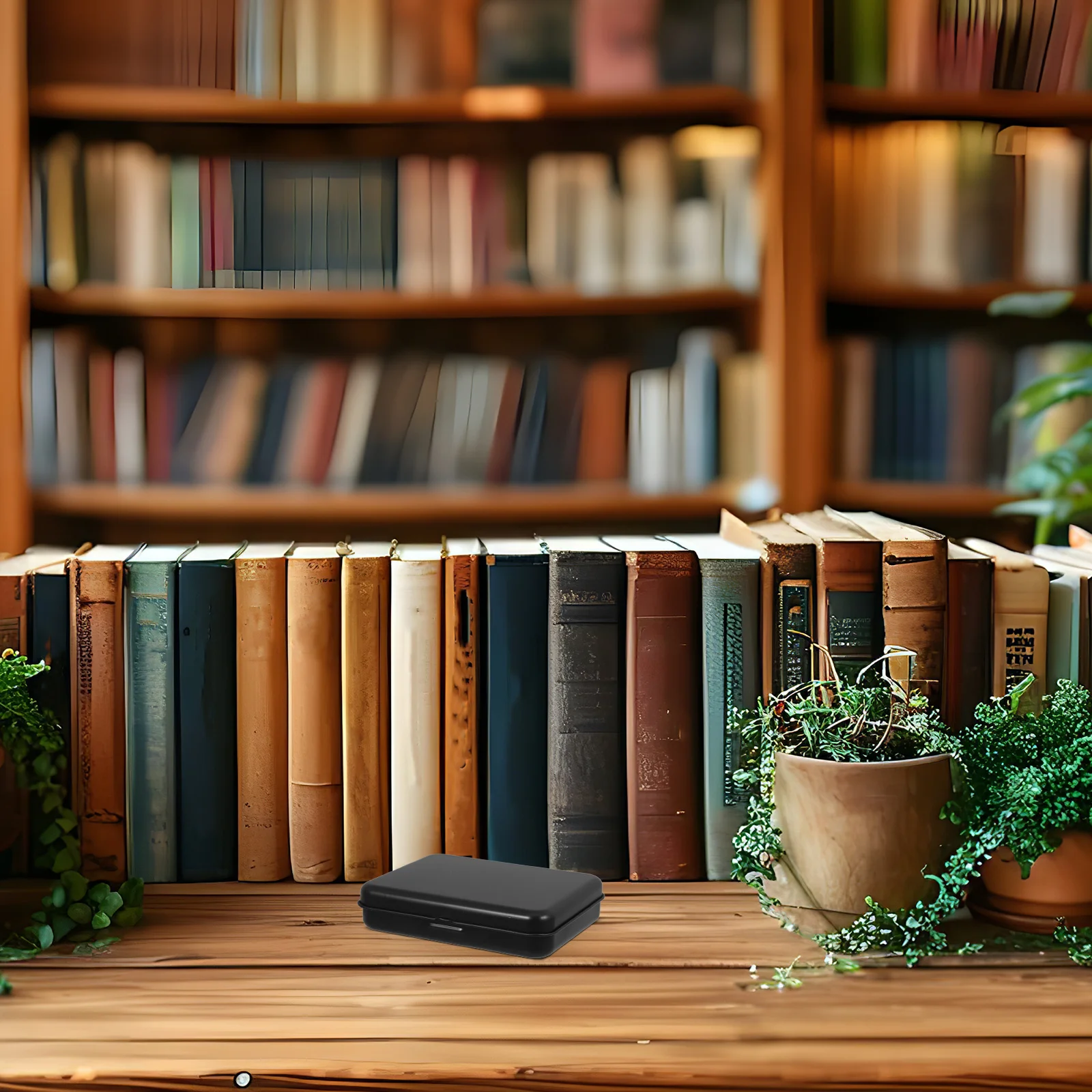 

Slim Iron Storage Box Portable Tin Case for Coins Jewelry Photos Bookmarks Small Items Organizer Collectors Travelers Privacy