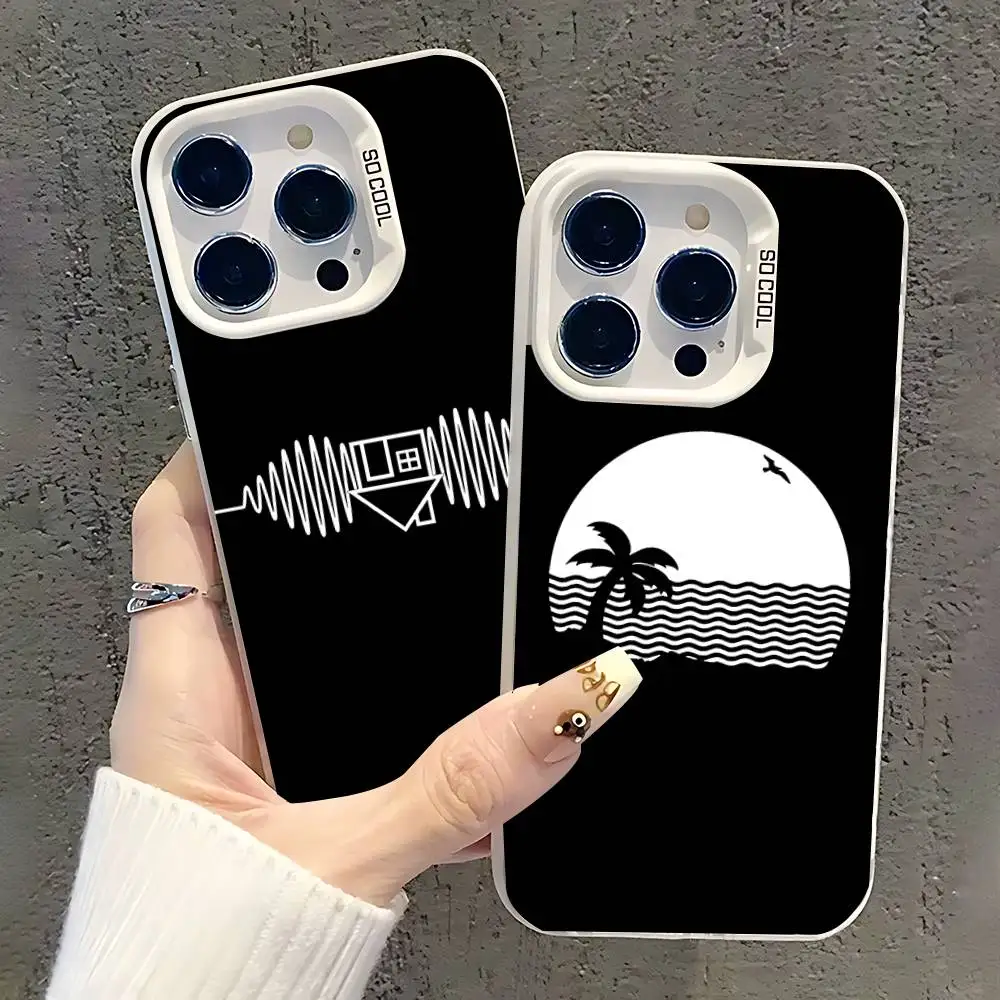 

Band The N-Neighbourhood Phone Case For iPhone 17,16,15,14,13,12,11,Pro,XS,Max,Plus,Mini,SE White Candy Matte Shockproof Cover