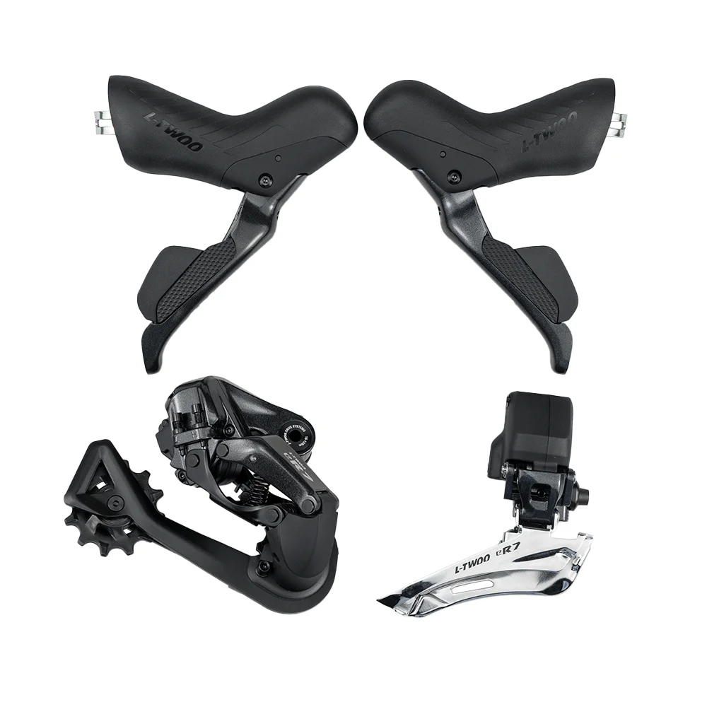 LTWOO NEW ER7 2x12s / 2x11s Electronic Groupset, Road Electronic Groupset, APP Programming, Replaceable Battery