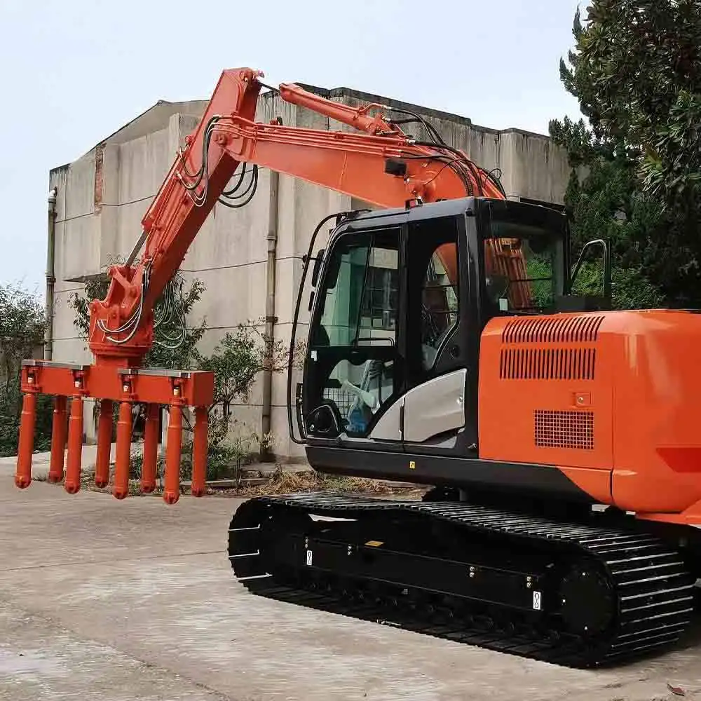 Customized Concrete Vibrator Heavy Subway Tunnel Concrete Placement Equipment Machine Mounted Vibrator Concrete Vibrating Rod