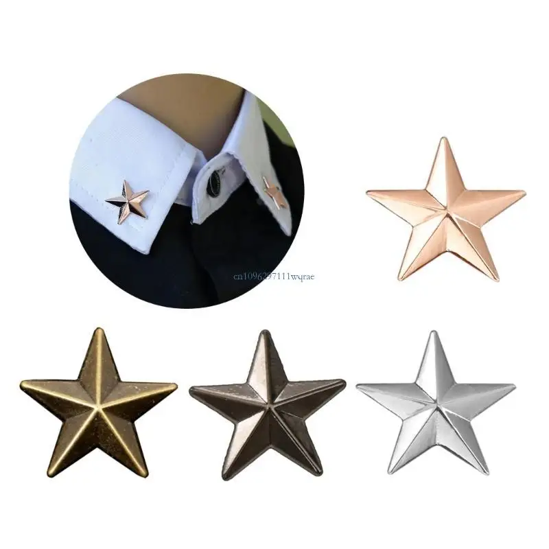 Fashion Brooches High-end Little Star Badge For Blouses Five-pointed Jewelry