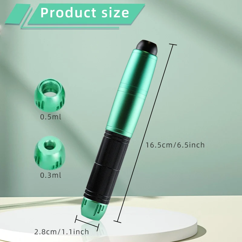 0.3 0.5ML Hyaluronic Acid Pen Lip Filler Injection Pressure Hyaluron Pen Lip Lifting Anti Wrinkle 0.3ml&0.5ml Ampoule Head