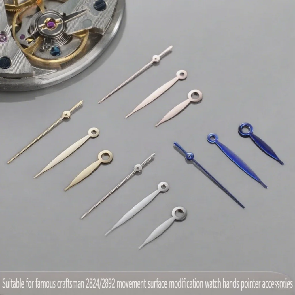 Para longines master l2.793 relógio mãos 2892 2824 movimento mãos azul relógio mãos relógio horas minutos mão relógio acessórios
