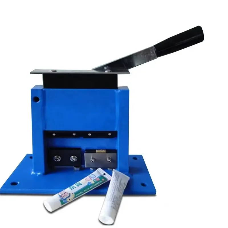 Manual Aluminum Tube Sealing Machine Semi Automatic Filler for Toothpaste Ointment Cream Cosmetic Paste Packaging Equipment