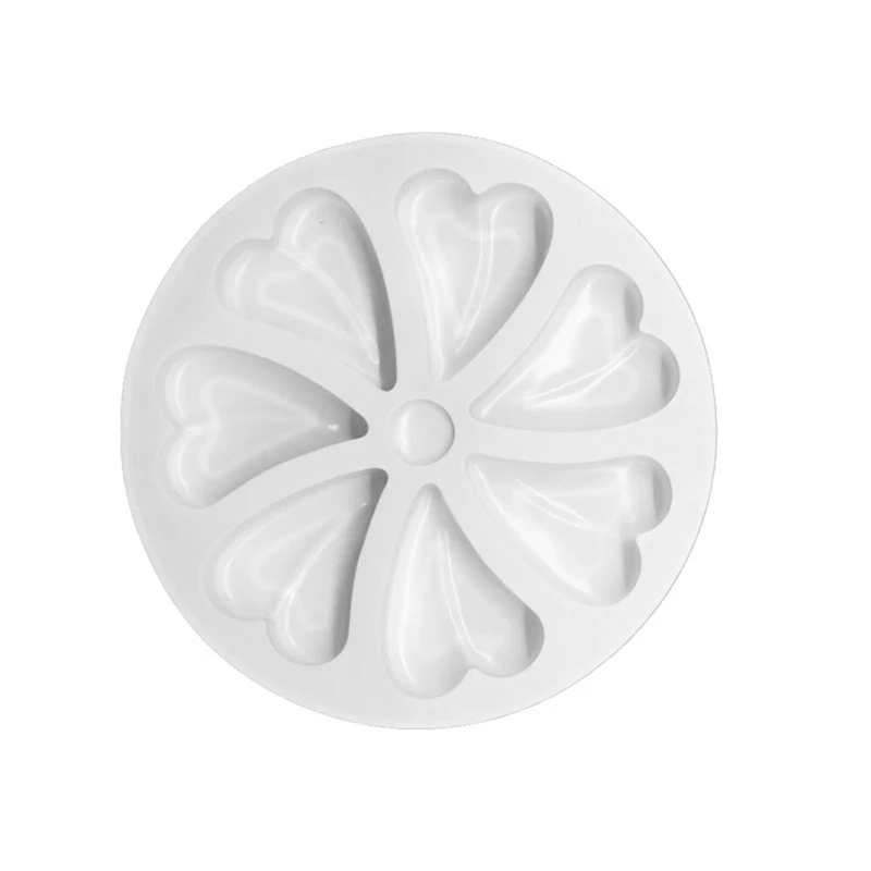 

Heart Shaped Flowers Design Silicone Cake Molds Valentine's Day Pastry Bakeware Mousse Moulds Dessert Baking Tools