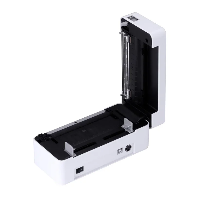 在庫あり Android対応 ロール紙式 白黒 ワイヤレス配送ラベルプリンター 住所・梱包・送り状用 直接感熱式プリンター