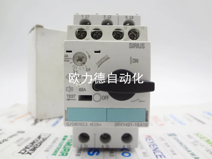 

Brand new motor protection switch motor circuit breaker 3RV1421-1EA10 2.8-4A adjustable in stock