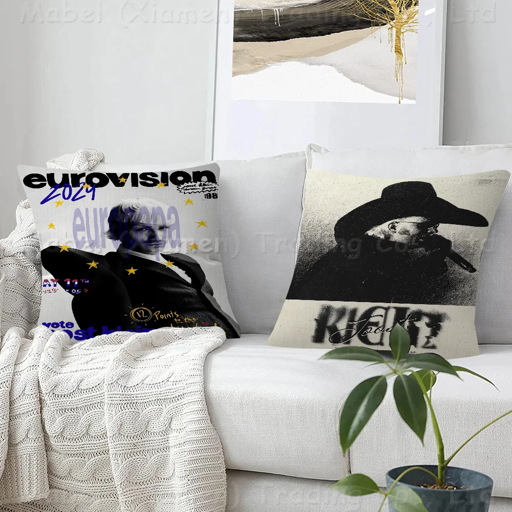 

Rapper Singer Fryslan Joost Klein Cushion Cover Pillowcase Upholstery Sofa Throw Pillow Home Decor Pillowcas