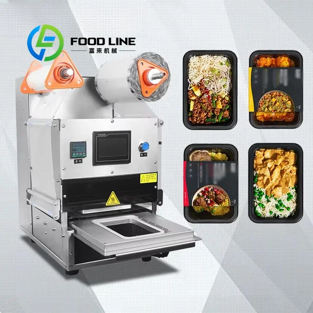 Map Gas-Flush Freshness Sealing Machine for Seafood Modified Atmosphere Packaging & Fruit Tray Packing for Various Products