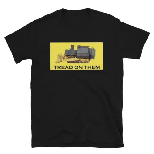 Tread On Them T-Shirt, Political Patriot, Marvin Heemeyer, Don't  on MeHigh Quality Animation PatternAnime Graphic T-shirts