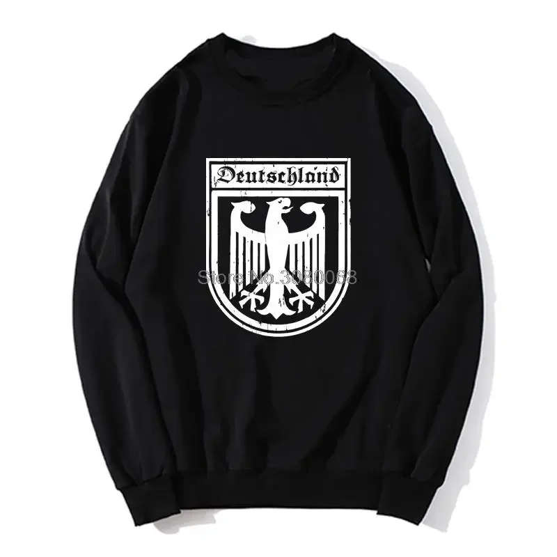 

Deutschland German Crest Germany Eagle Hoodie Men O-neck Hoodies Sweater Sweatshirt Streetwear Harajuku