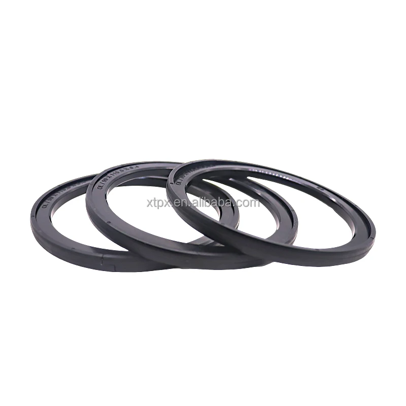 OK 165~200*144~179*7.8mm black nitrile rubber open Z-type hydraulic double piston O-ring combination gasket oil seal