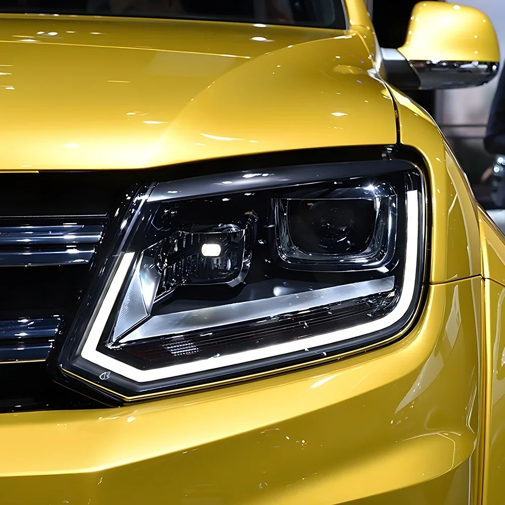

Car Front Lamps For VW Amarok 2011-2016 LED Auto Headlights Assembly Upgrade High Configure Projector Lens Accessories