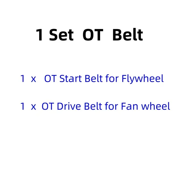 Start Belt for TOYAN FS-L200AC Double Cylinder Engine Drive Belt - OTTO MOTOR Version