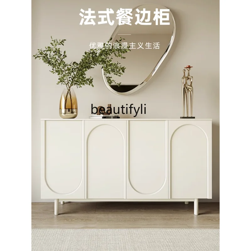 

Entrance Living Room French Cream Style Shoe Cabinet Home Doorway Wall Outdoor Locker Lobby Entrance Cabinet Storage Cabinet