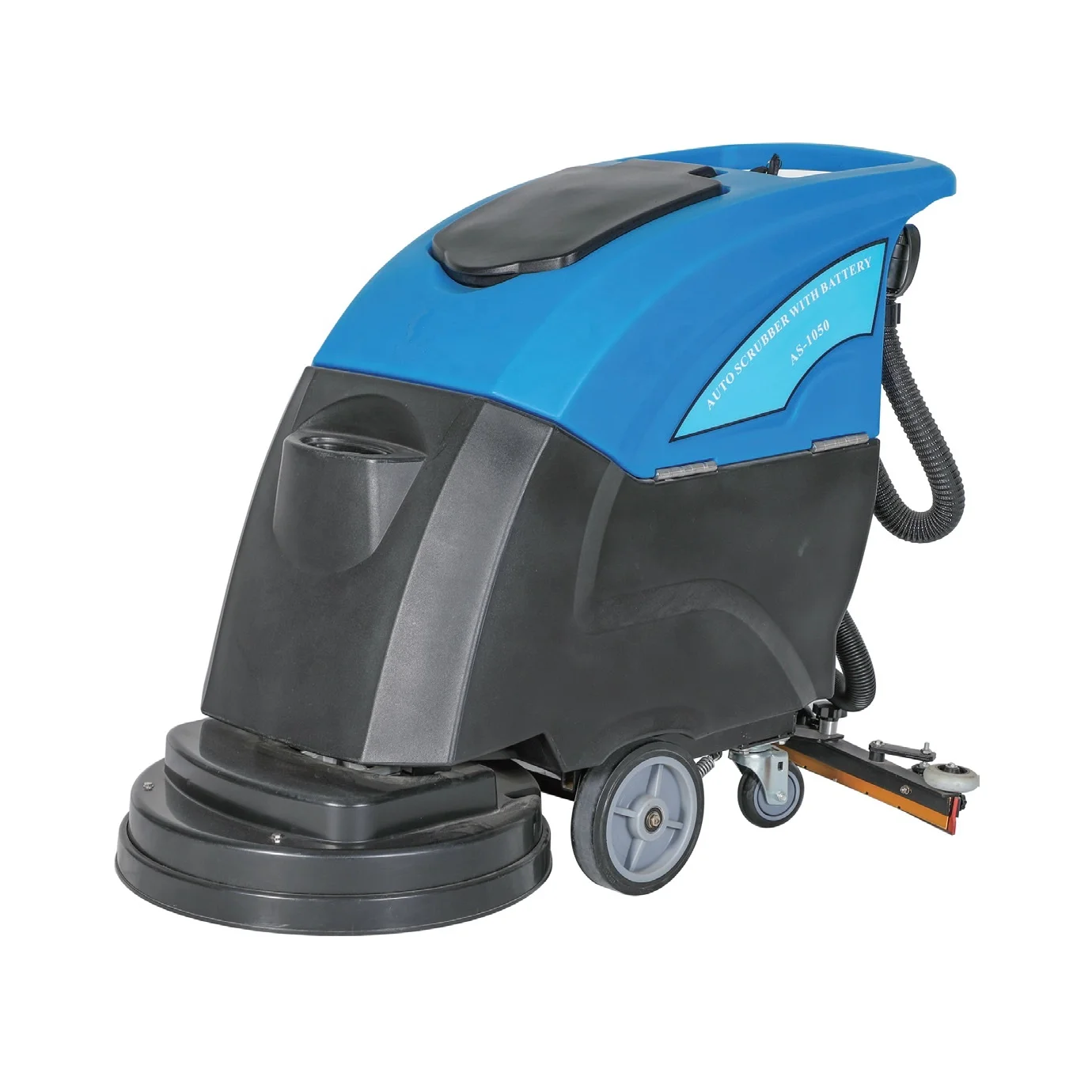 industrial automatic walk behind electric washing dryer cleaning machine floor scrubber