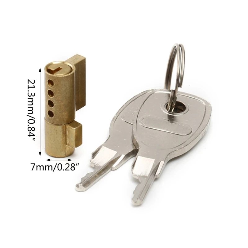 For Camper CaravanRVs Trailer Coupling Hitch Lock Insertable Security Anti-theft Drop shipping