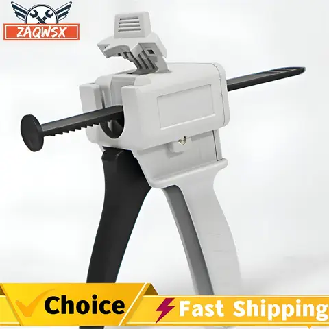 1pc 55cc Epoxy Caulking Gun Adhesives Applicator 55ml Glue Guns Dispenser UV Glue Manual Dispensing Gun for 30ml 55ml UV Glues