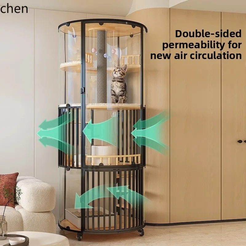 Extra Large Cat House Cabinet 2