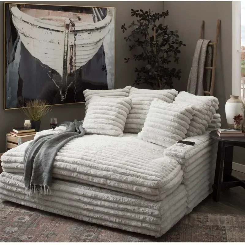 Kawaii جديد وصول غرفة المعيشة الأرائك فريدة من نوعها الأبيض الفاخرة الحديثة صالة أريكة استرخاء الشمال شرفة Divani Da Soggiorno الأثاث