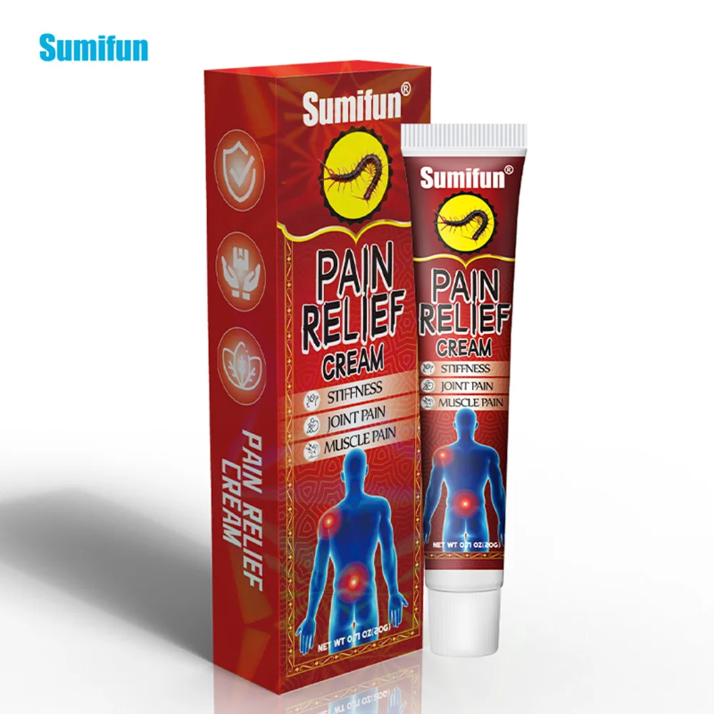 

20g Only$0.99 Centipede Venom Pain Relief Cream Rheumatoid Arthritis Analgesic Ointment Knee Back Muscle Ache Medical Plaster