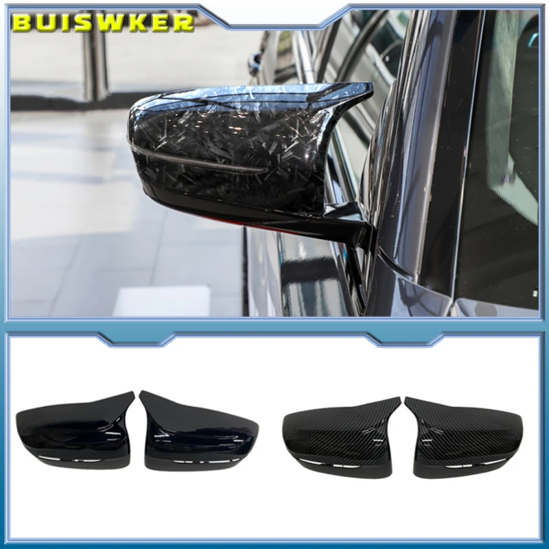 

Carbon Fiber Exterior Side Rearview Mirror Cover Trim For BMW 3 4 5 7 8-Series G20 G21 G28 G11 G12 G14 G15 G16 G30 G31 G38 G22