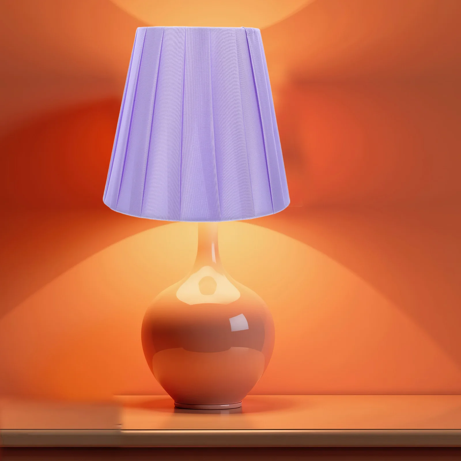 1pc Simple Cloth Lamp Shade For Table Wall Ceiling Light Modern Fabric Art Lampshade Decorative Protective Lighting Accessory