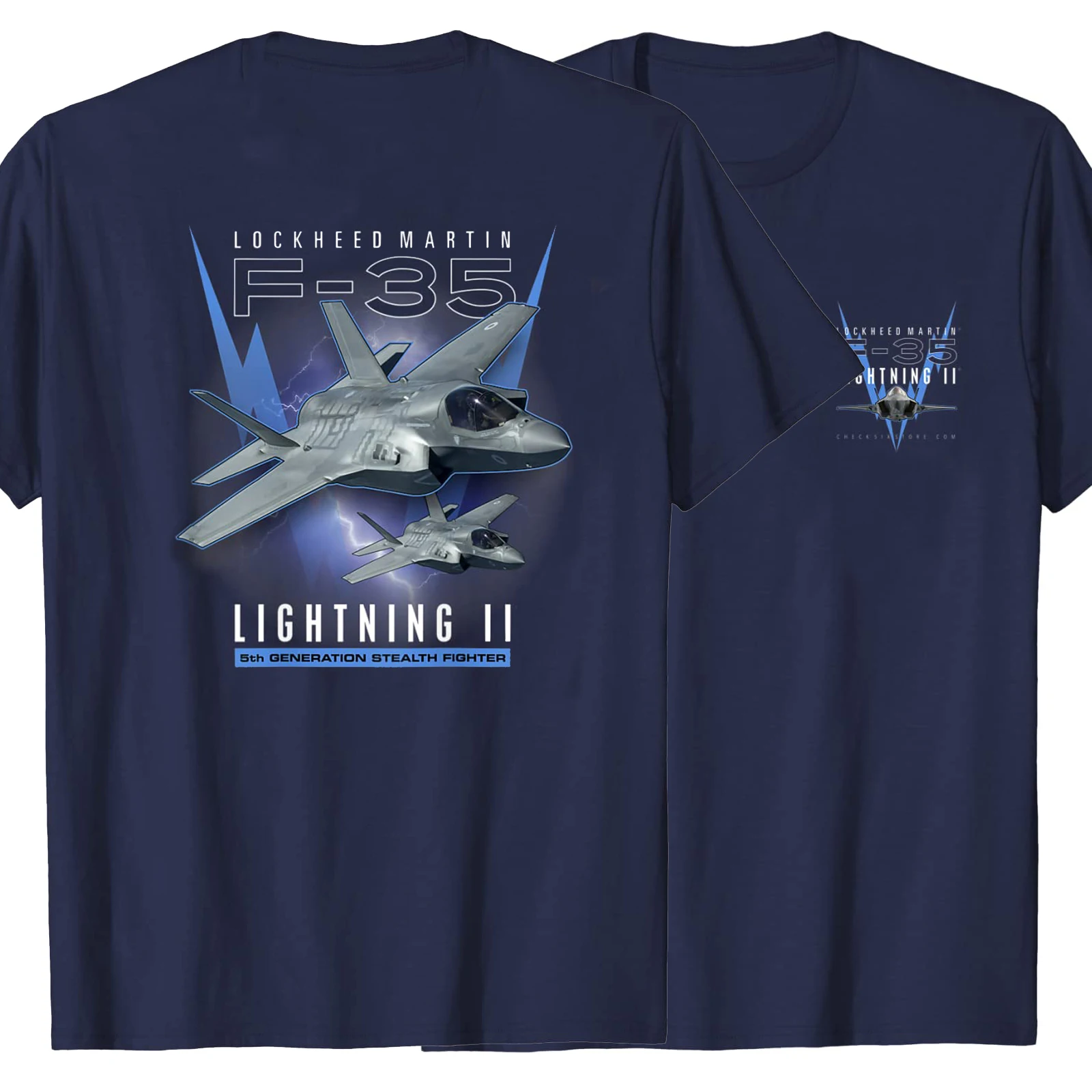 US Air Force F-35 Lightning II 5th Gen Stealth Fighter T-Shirt 100% Cotton O-Neck Short Sleeve Casual Mens T-shirt Size S-3XL