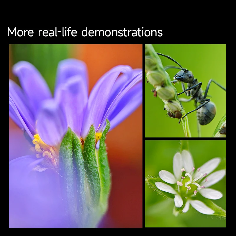 MARTVSEN 32X 5K HD Super Macro Lens Clip-on لهاتف iPhone Samsung Android، خذ قريب مذهل، اختيار احترافي للتصوير الفوتوغرافي