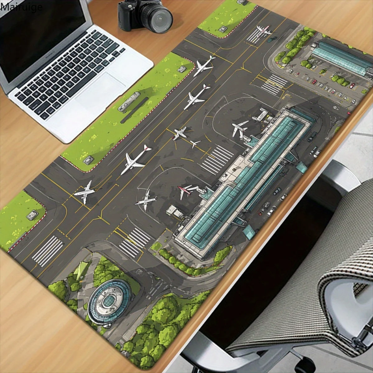 900x400 مللي متر تصميم طائرة الموسعة لوحة ماوس الألعاب الميكانيكية المضادة للانزلاق المطاط الجدول حصيرة جديدة مكتب لوحة مفاتيح الكمبيوتر المحمول