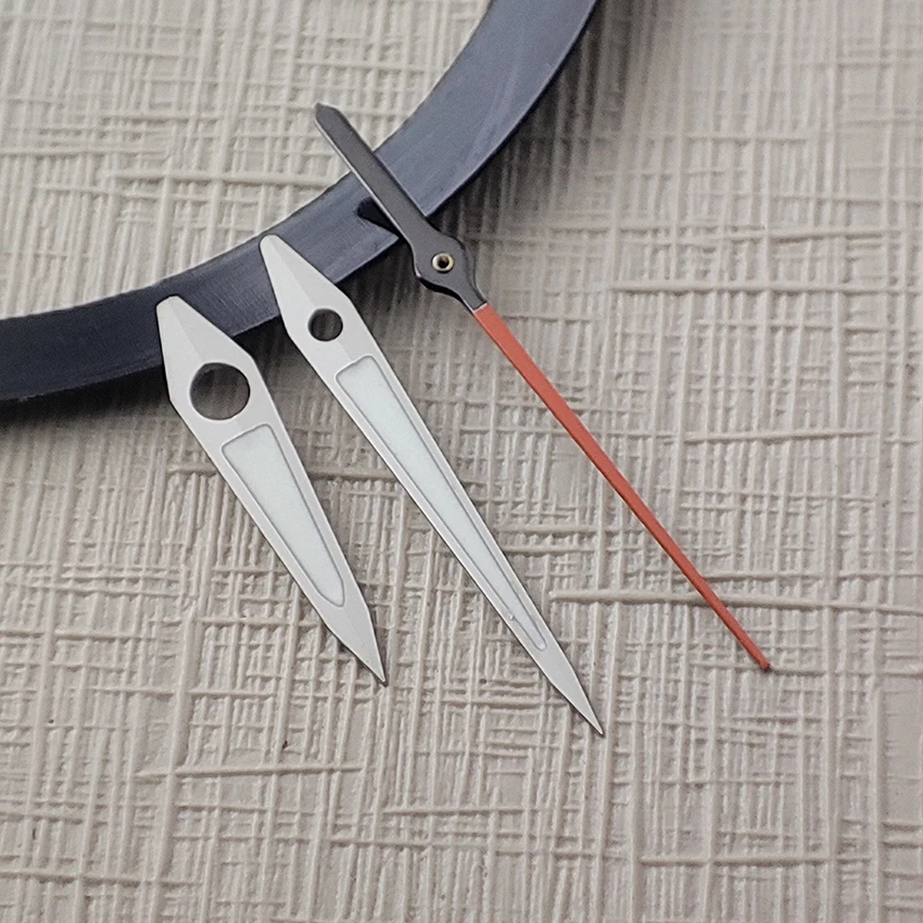 NH35 Hands Watch accessories Silver Watch Hands For NH34 NH35 NH36 NH38 NH39 NH70 NH72 Movement Green Luminous Watches Pointers