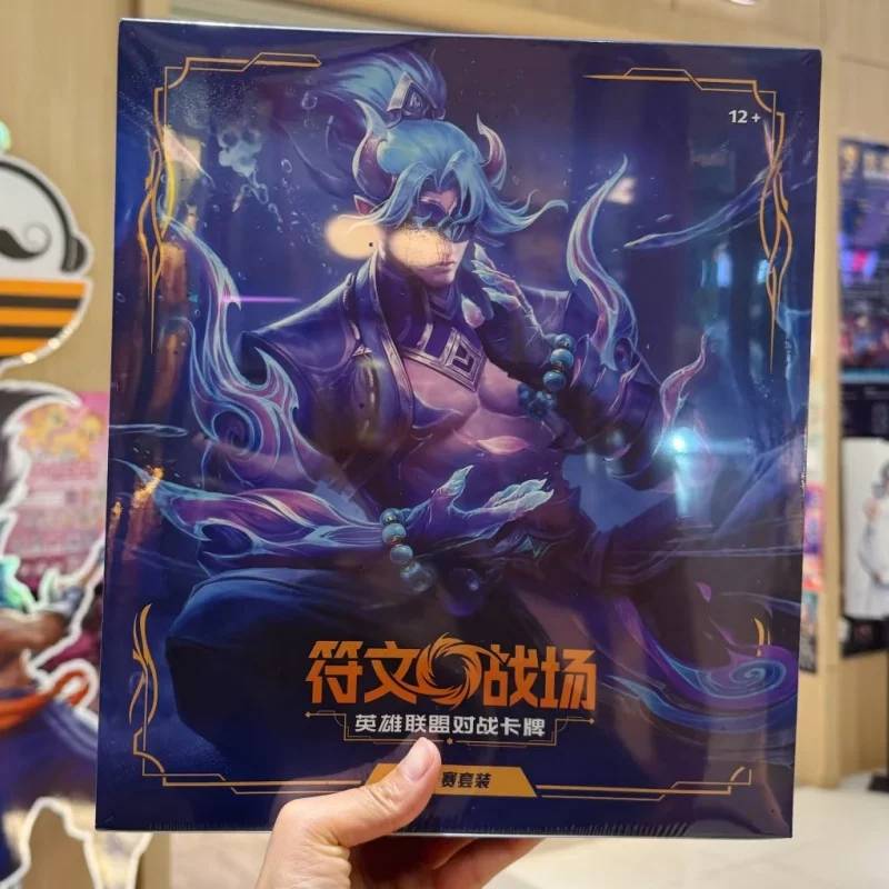 Оригинальная игровая коллекционная карта LOL TCG Riftbound, упрощенная китайская версия, дополнительный пакет, подарочные игрушки-сюрпризы, карты