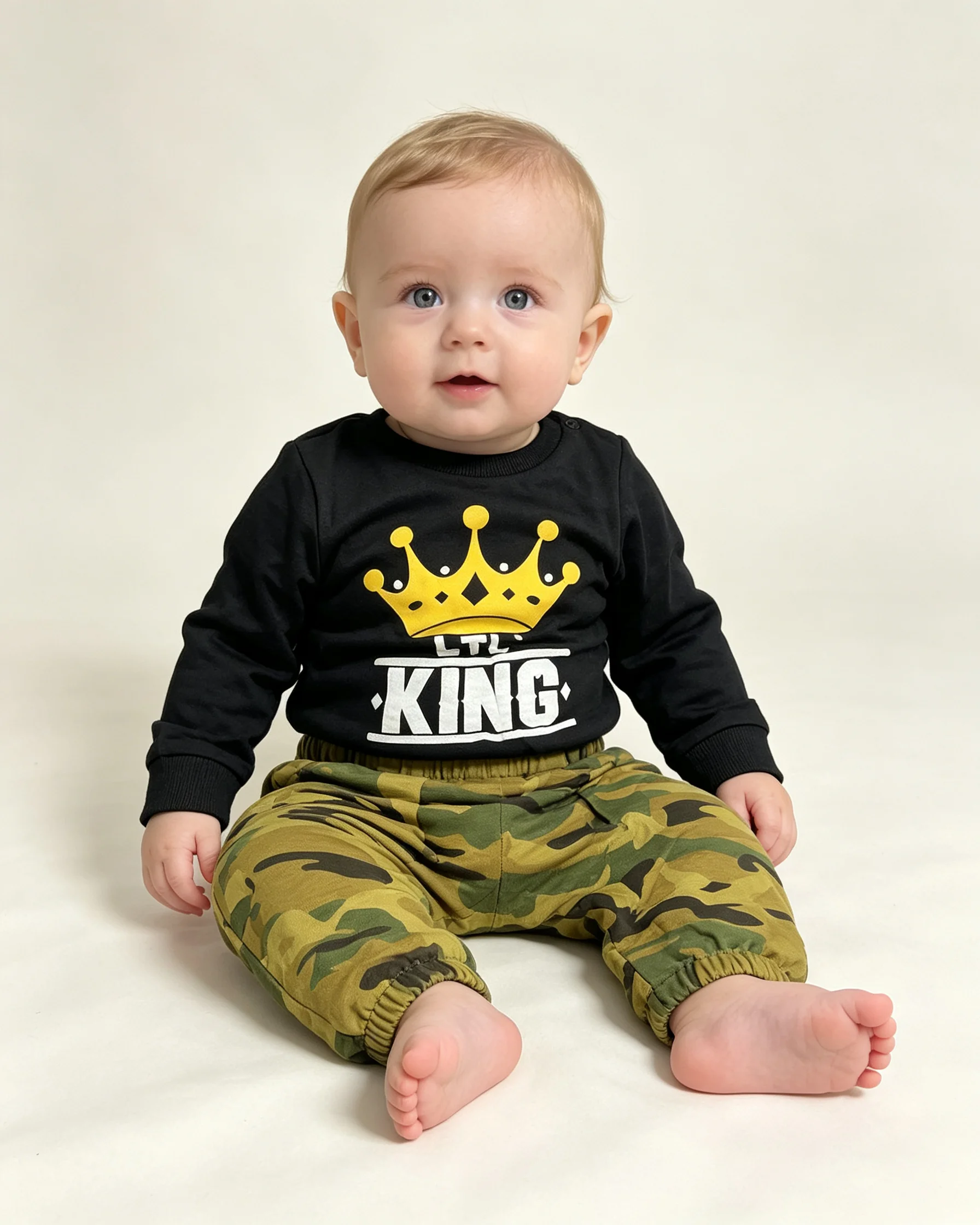 Babies boys Camo Clothes Outfits Spring Print Tops Pants 2Pcs Autumn Kids Clothing Set