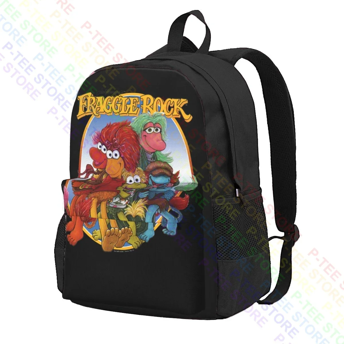 Fraggle Rock Tv Show Group Hug Licensed Large Capacity Backpack Vintage Training Personalised Clothes Backpacks