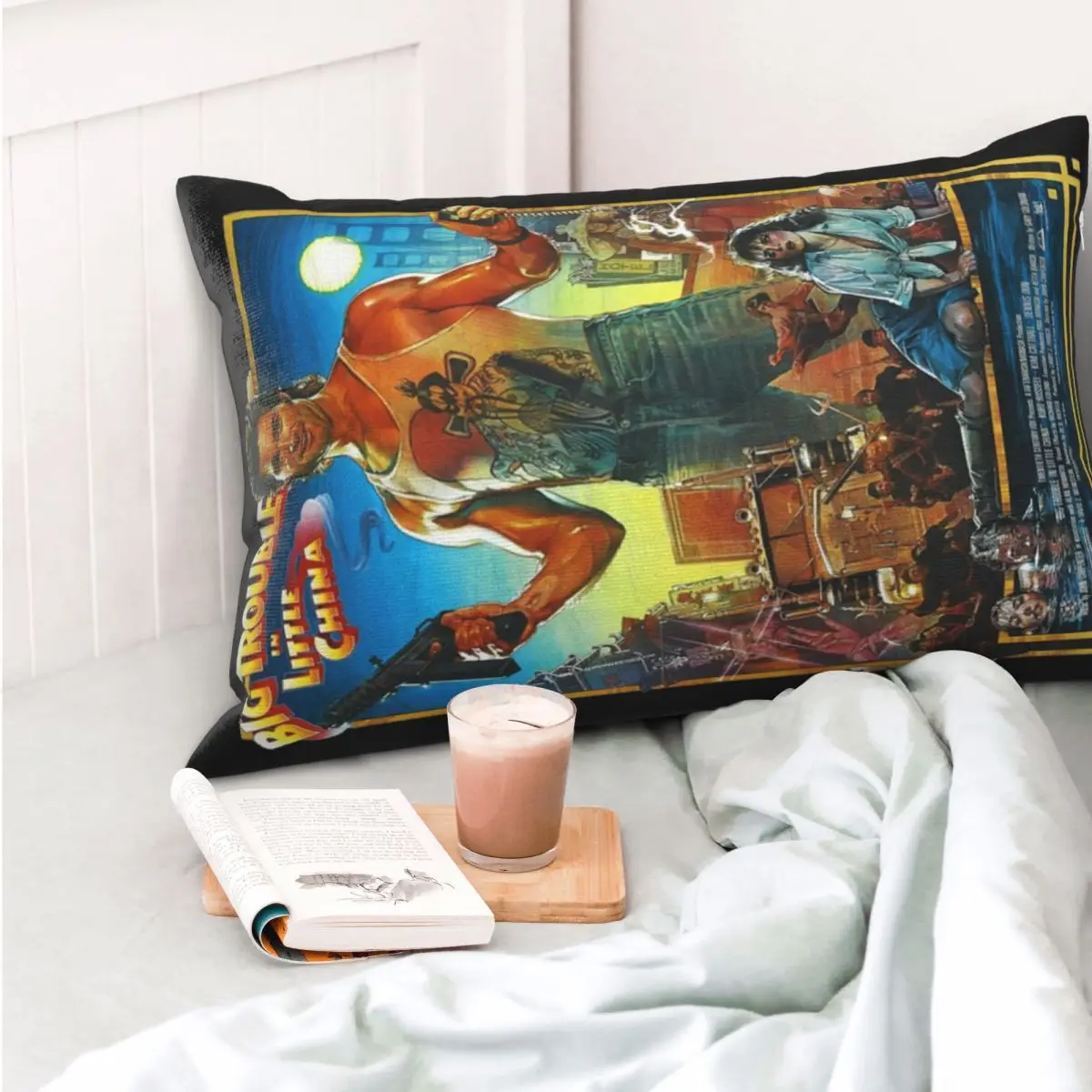 Big Trouble In Little China Rectangle Pillowcase Cushion Cover Decorative Bedroom Bed Home Comfort Throw Pillow