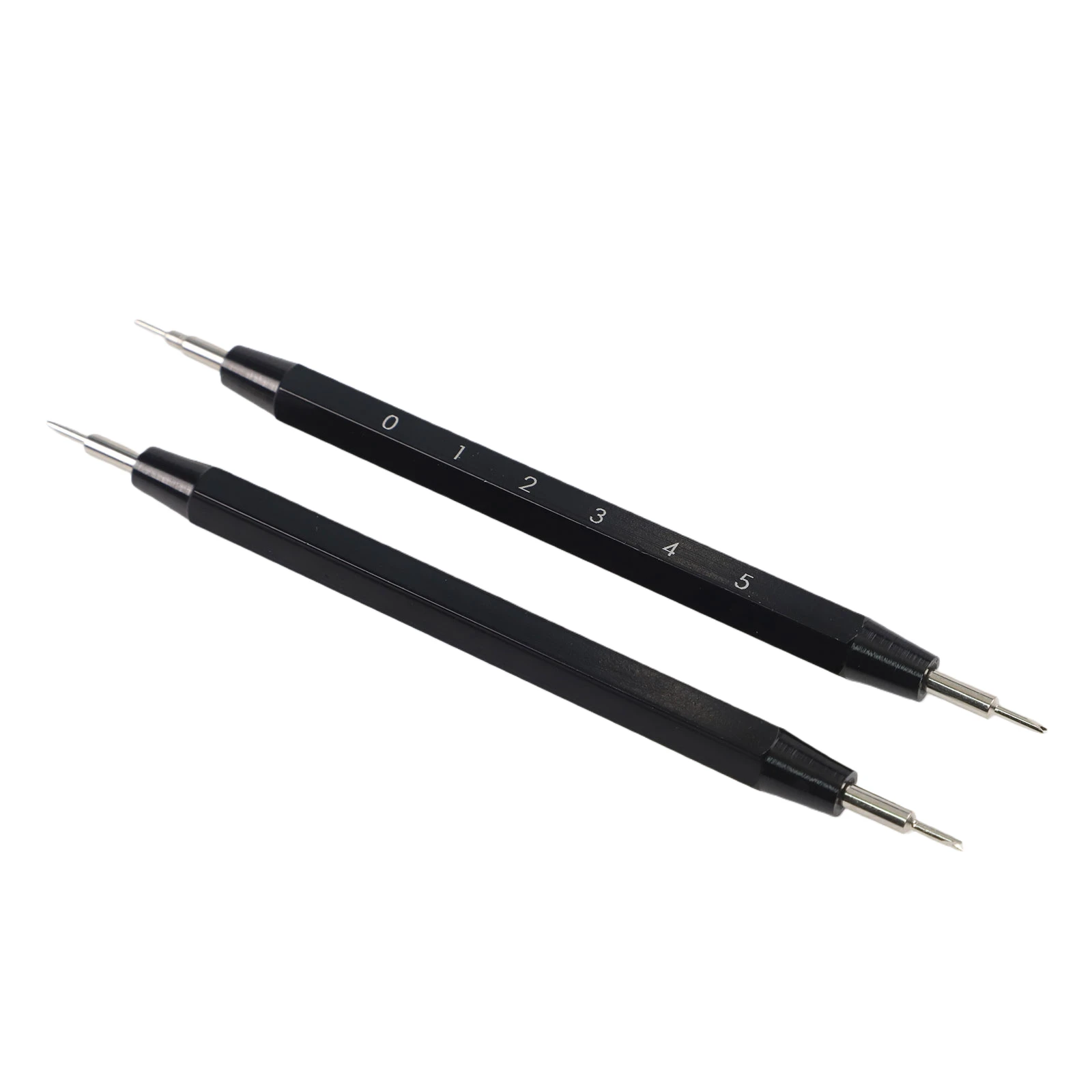 2Pcs Watch Band Accessories Repair Tools Metal Watchband Opener Strap Replace Spring Bar Connecting Pin Remover Tool With Scale