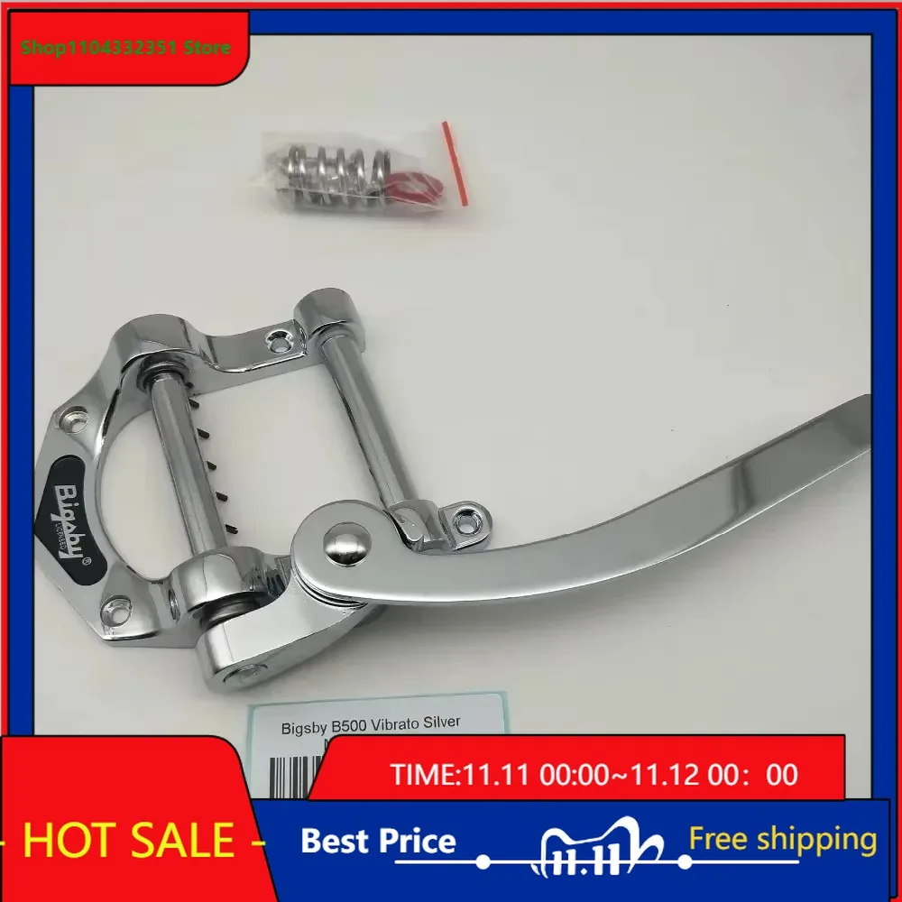 

Shop Bo-Hong Store-High Quality Electric Guitar B500 Tremolo Vibrato Bridge / Electric Guitar Tailpiece-for Guitar Equipment