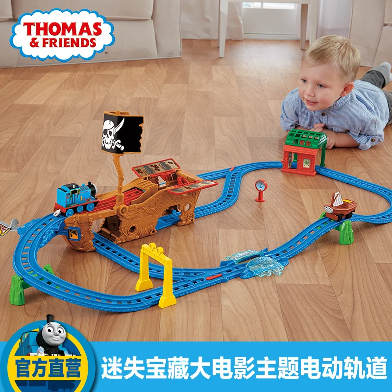 Thomas and Friends Motorized Thomas Shipwreck Adventure from Sodor Rail Of Children\'s kids Toys Baby Toys Educational Toys cdv11