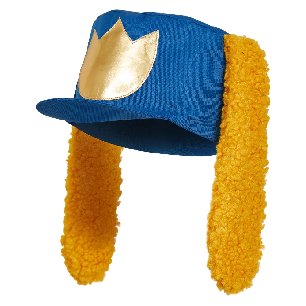 

Cartoon Police Officer Dog Cosplay Fantasy Accessories Detective Dog Hat Women Man Roleplay Decor Halloween Carnival Party Props